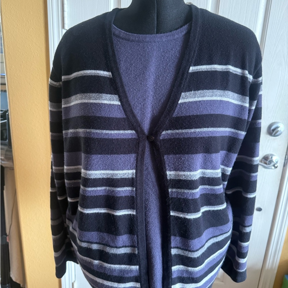Arrow Women's Navy Cardigan